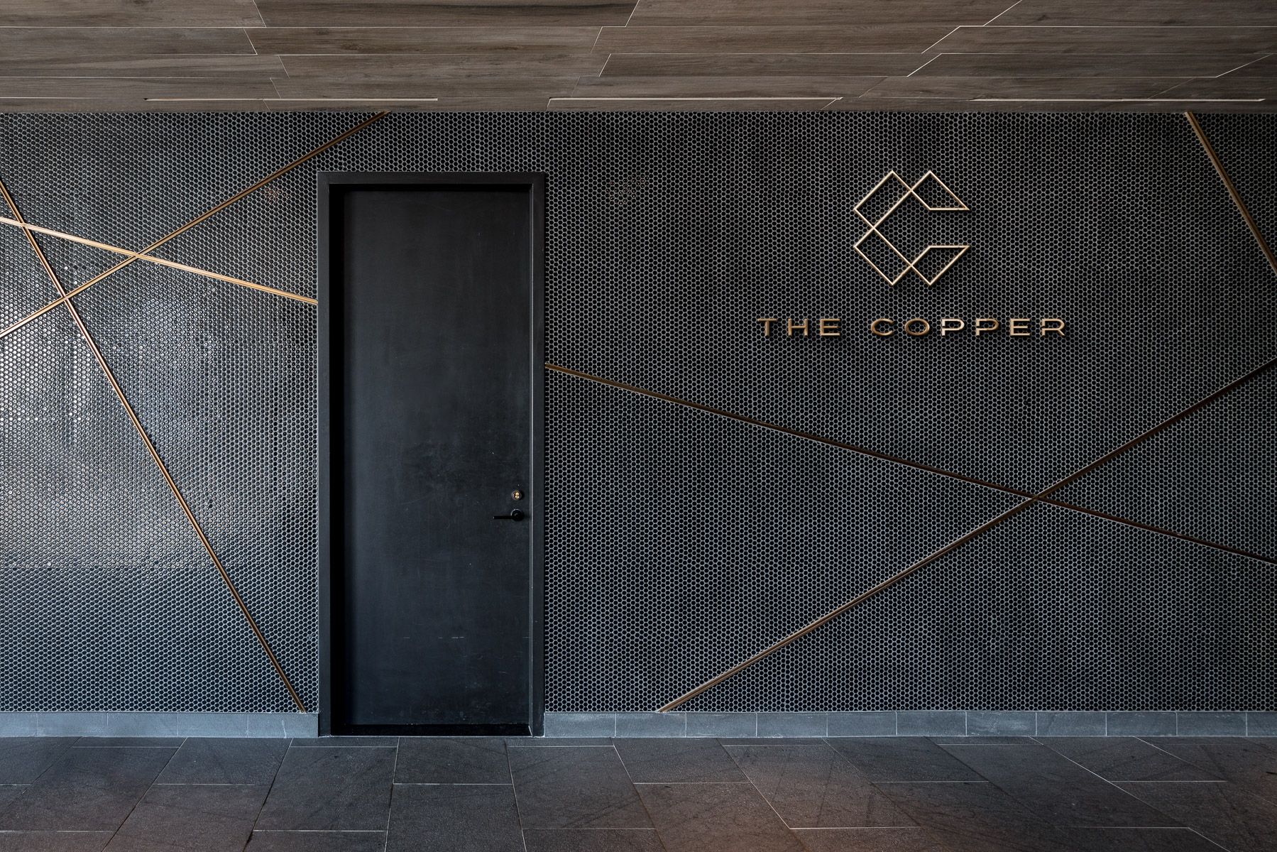 Logo wall signage